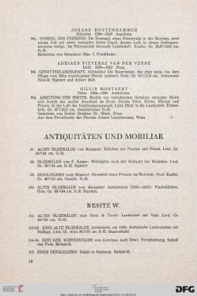 Antiquitäten und Mobiliar (Nr. 97-226)