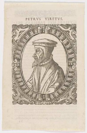 Bildnis des Petrvs Viretvs
