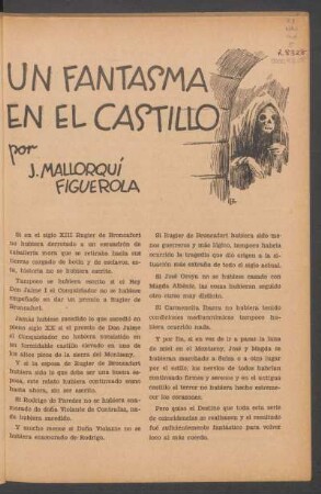 Un fantasma en el castillo : [La risa se heló en los labios del fantasma. Porque hasta a él le asustaba aquello que estaba viendo.]
