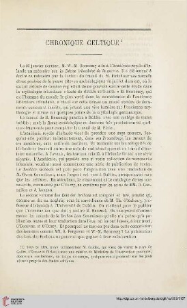 N.S. 19.1869: Chronique celtique, [1]