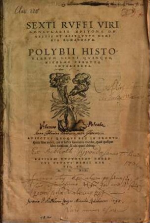 Sexti Rvffi Epitoma De Gestis Et Asseqvvto Dominio Romanorvm