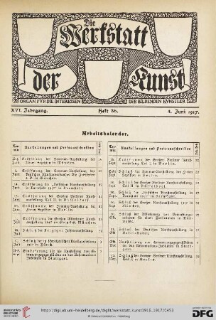 Arbeitskalender