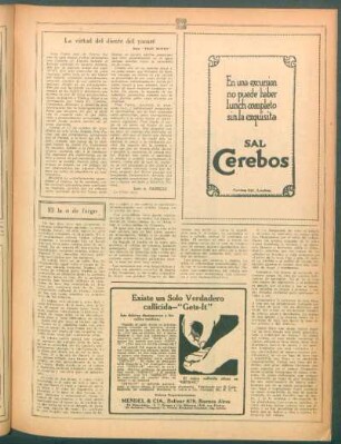La virtud del diente del yacaré