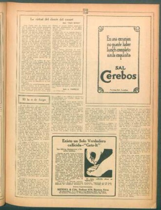 La virtud del diente del yacaré