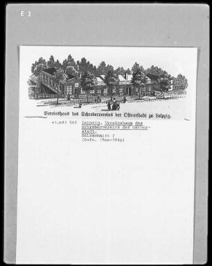 Leipzig, Vereinshaus des Schrebervereins der Ostvorstadt