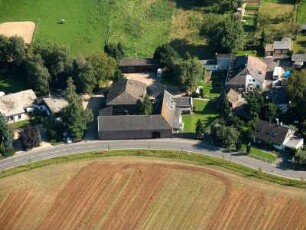 Mönchengladbach : Mönchengladbach. Donker Straße. Luftaufnahme