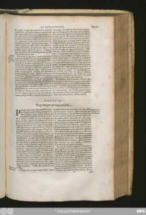 Caput IX. De primi peccati imputatione.