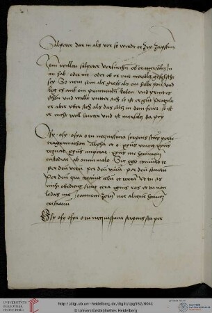 Sammlung medizinischer, Zauber-, Scherz- und Hausrezepte