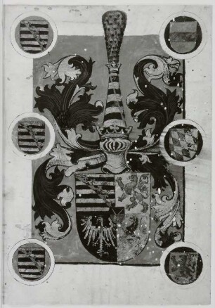 Kursächsisch-hessisches Allianzwappen, Blatt 3r