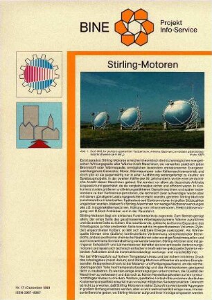 Stirling-Motoren.