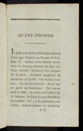 Avant-Propos