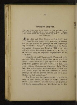 Zwölftes Kapitel.