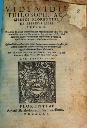 De febribus libri septem