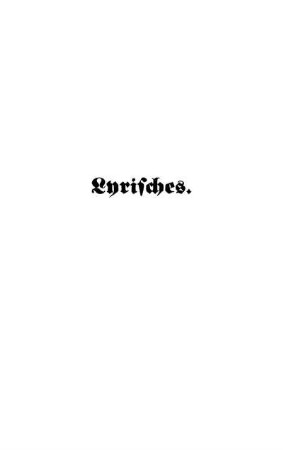 Lyrisches