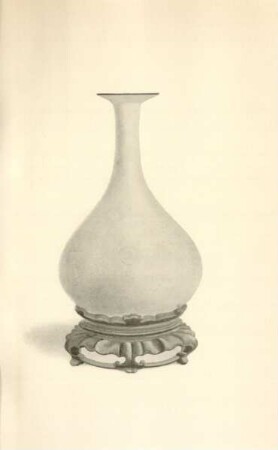 Vase (height, 14 inches) of Kang-Hsi, eggshell Ting-Yao