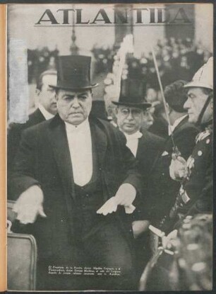 El presidente de la nación, doctor Hipólito Yrigoyen