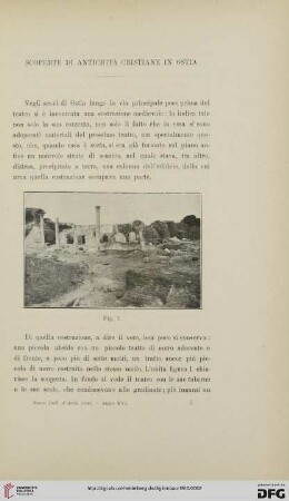 16: Scoperte di antichità cristiane in Ostia