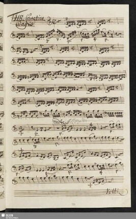 1418. Cavatina: Dove sei perché t'ascondi / Sarti, G.
