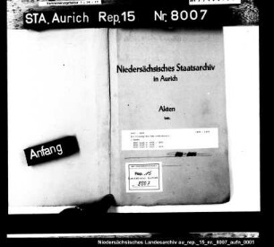 Die Planung des Ems-Jade-Kanals