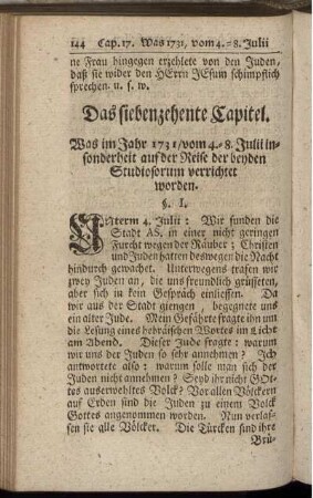 Das siebenzehente Capitel – Das achtzehente Capitel