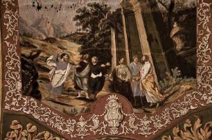 Die Jünger am Grabe der Maria