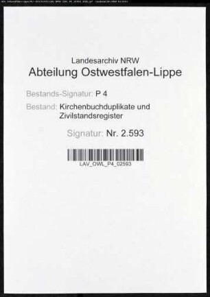 Kirchenbuchduplikat der katholischen Gemeinde Winterberg, Kreis Brilon (H 1808-1843). (Gemeinde: Katholischen Gemeinde)