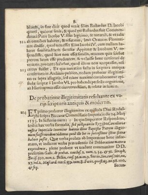 De probatione ... ex variis scripturis antiquis & modernis