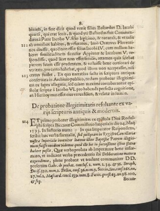 De probatione ... ex variis scripturis antiquis & modernis