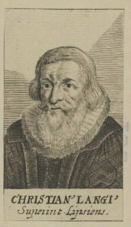 Bildnis des Christianus Langius