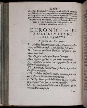 Argumenta Capitum
