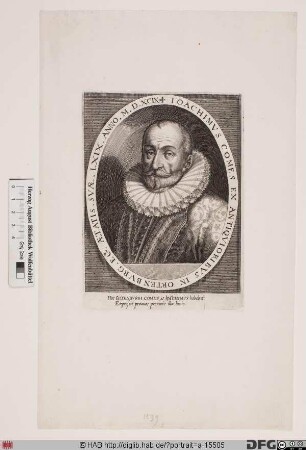 Bildnis Joachim Graf von Ortenburg