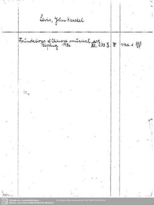 Levis, John H.