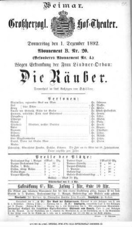 Die Räuber