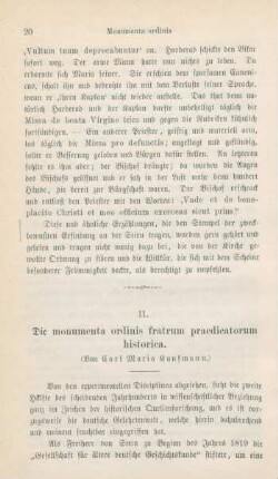 20-36 Die monumenta ordinis fratrum praedicatorum historica