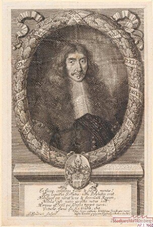 Carolus Kirchmajr de Reichwitz; geb. 11. August 1608; gest. 27. Februar 1670