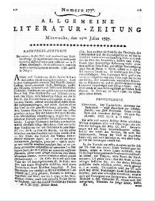 Beckmann, J.: Anleitung zur Technologie. 3. Aufl. Nebst Beyträgen zur Kunstgeschichte. Göttingen: Vandenhoeck 1787