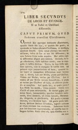 314-321, Caput Primum