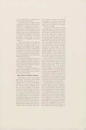 Textseite 1. Fortsetzung "Beschreibung des Gebäudes"