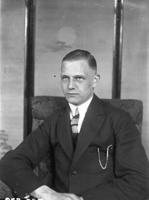 Portrait eines jungen Mannes (wohl aus der Familie Knochenhauer)