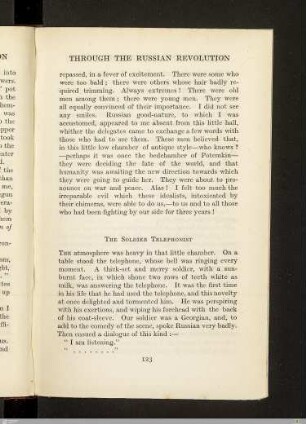 The soldier telephonist