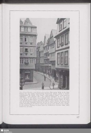 Der Alte Markt vom Römerberg her