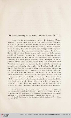 Die Handzeichnungen im Codex latinus Monacensis 716