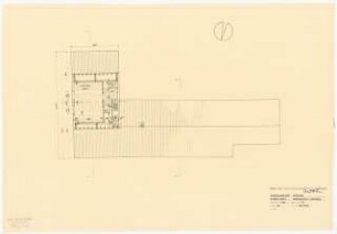 Evangelisches Gemeindezentrum, Herford: Kindergarten: Grundriss Obergeschoss 1:100
