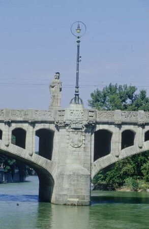 Maximiliansbrücke ü. d. äußere Isar in München