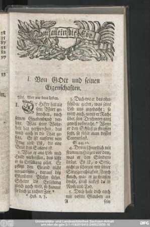 [Sammlung einiger geistreicher Lieder und andrer erbaulicher Betrachtungen zur Beförderung der Hausandacht]