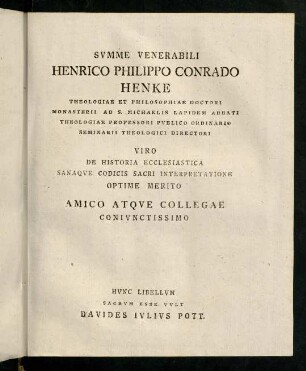 Dedicatio