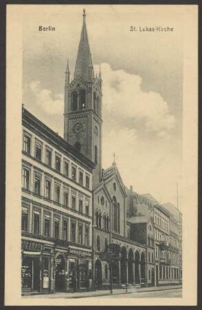 Ansichtskarte "St. Lukas-Kirche“ [1/2]