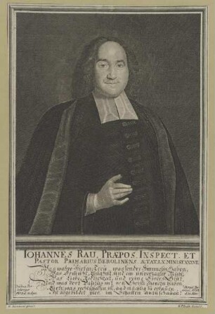 Bildnis des Iohannes Rau