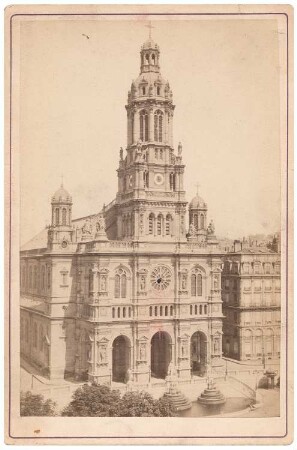 Ste. Trinité, Paris: Ansicht