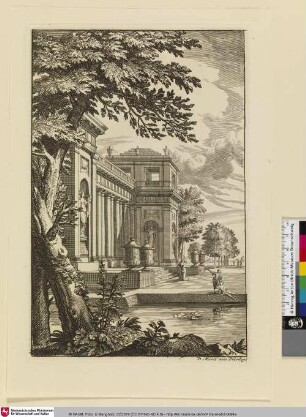 Nouveaux Lieure de Paysages / Nouveau Livre de Paysages, Bl. 3
